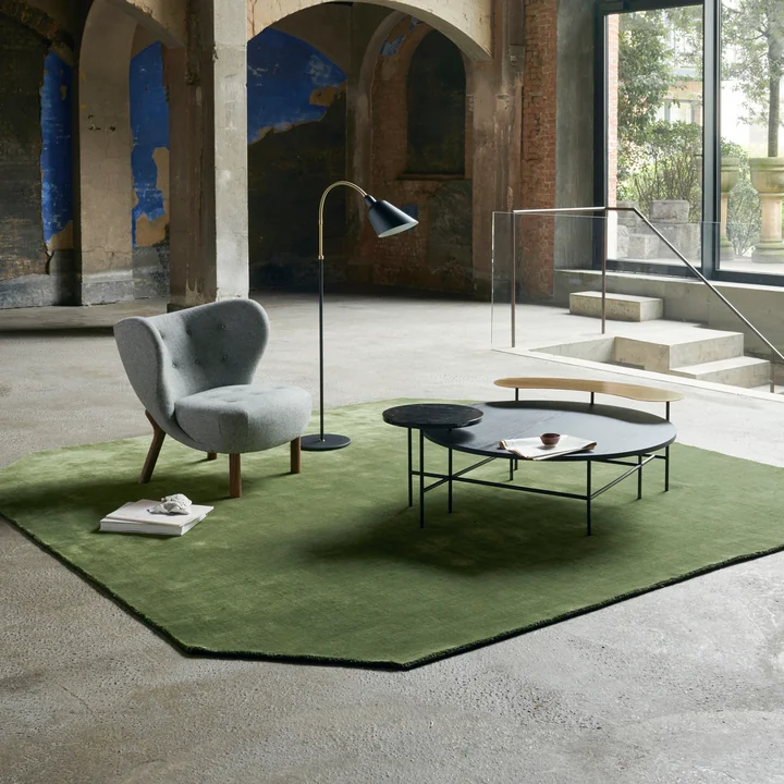 The Moor tapis AP8 de & tradition - 300 x 300 cm, vert pin