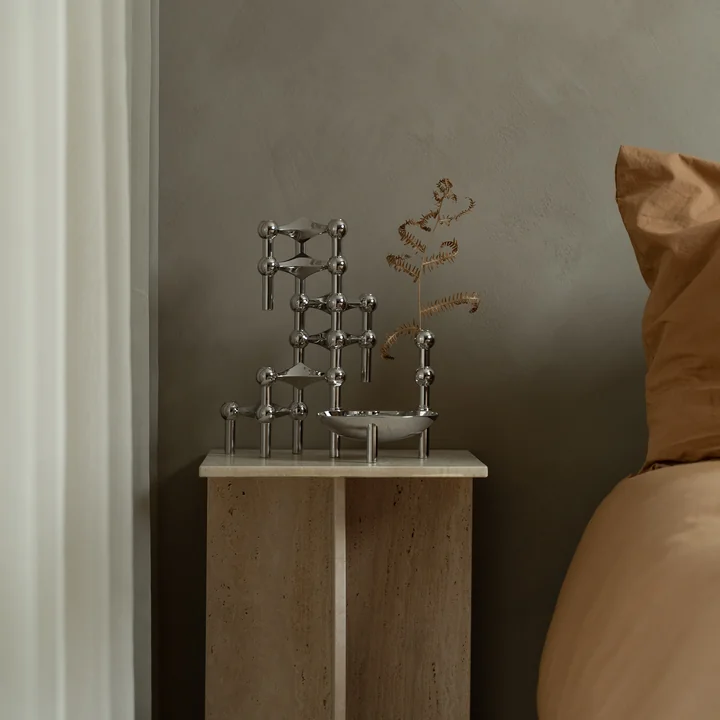 Bougeoir et bol de Stoff Nagel