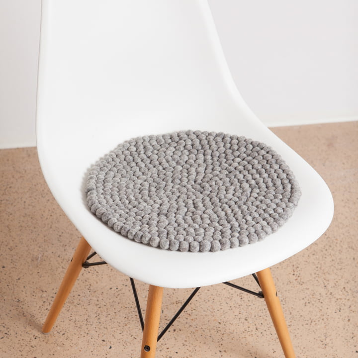 Coussin d'assise Lotte de myfelt , Ø 36 cm sur le Vitra DSW