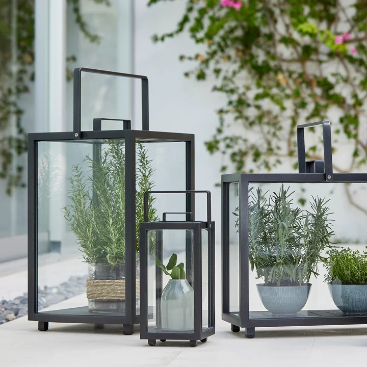 Lighthouse Lanterne de Cane-line gris-lave