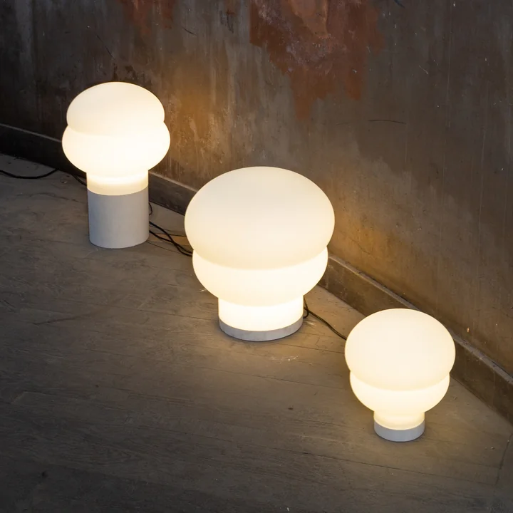 Lampes Kumo de non fabriquées pour Pulpo
