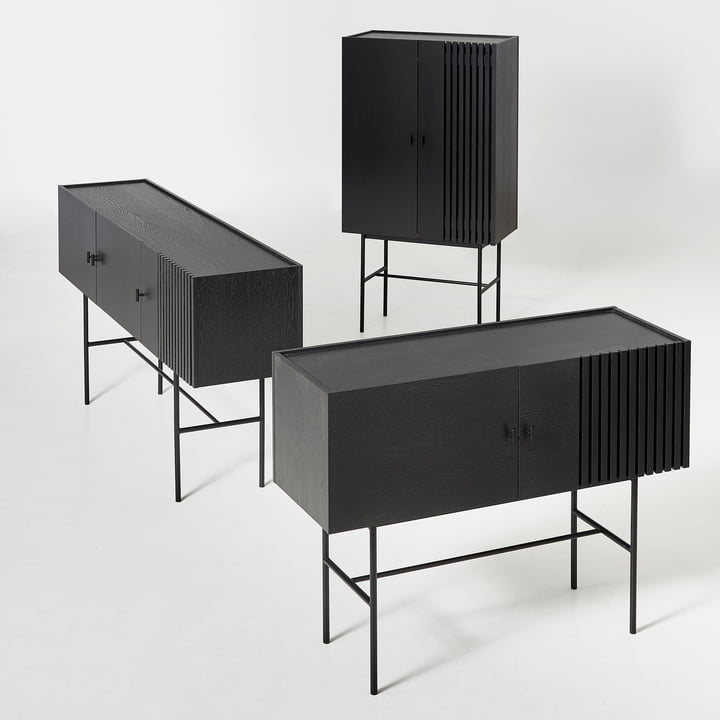 Array Sideboard et Array Highboard de Woud