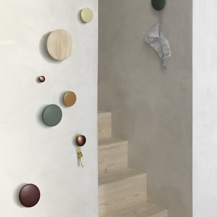 Crochet mural "The Dots" de Muuto