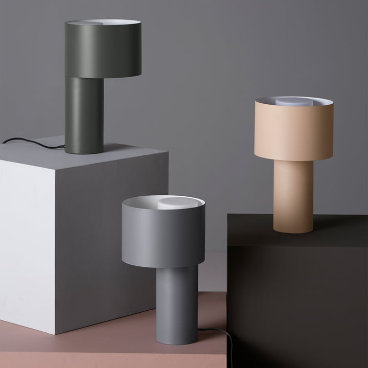 Lampes de table tangentes de Woud