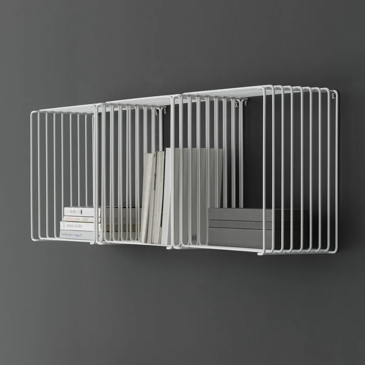 Panton Wire Étagère / Table d'appoint 34,8 cm de Montana en snow