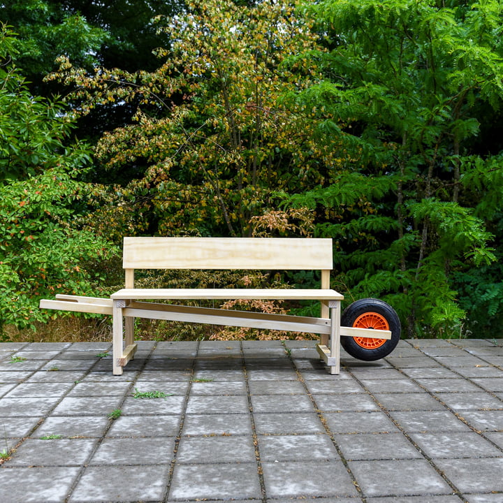 Wheelbench de Weltevree dans l'ambiance extérieure