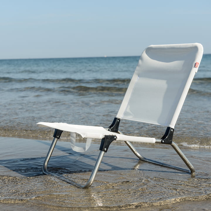 Quick Chaise de plage de Fiam en blanc