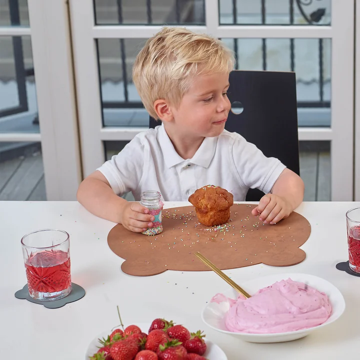 Set de table pour enfants Bear de Lind DNA à Nupo nature
