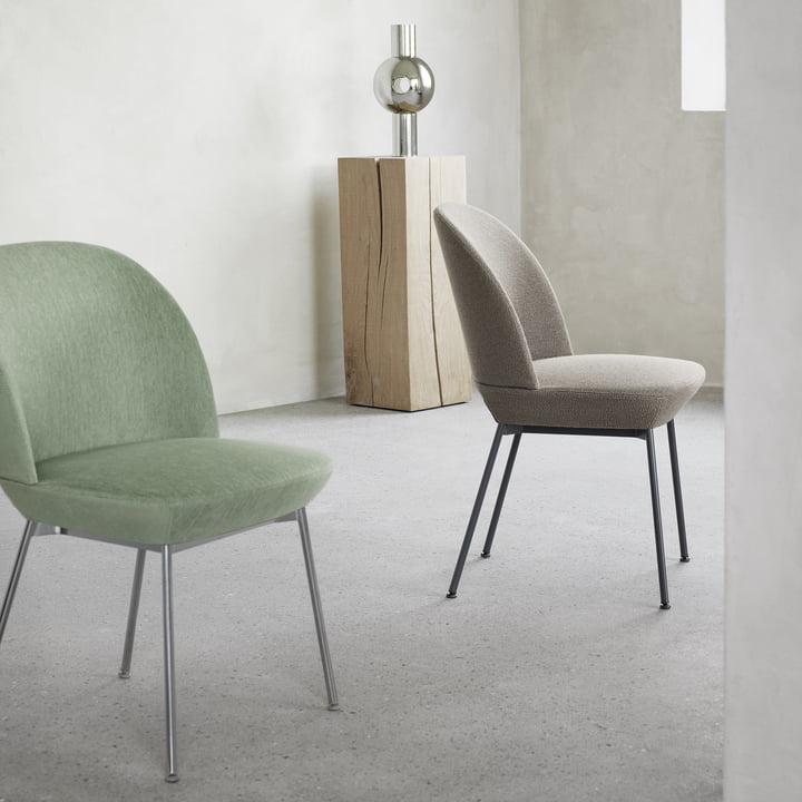 Chaise Oslo Side Chair by Muuto en différentes couleurs 