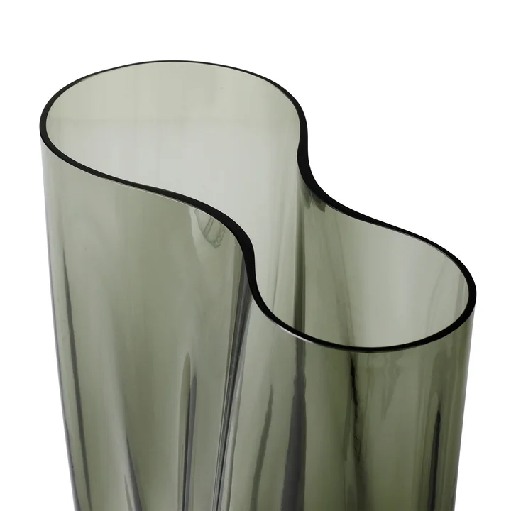 Aer Vase H 49 cm, smoke de Audo