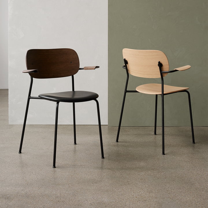 Co Dining Chair avec accoudoirs de Audo