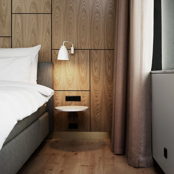 Applique Caravage Read matt by Fritz Hansen en blanc