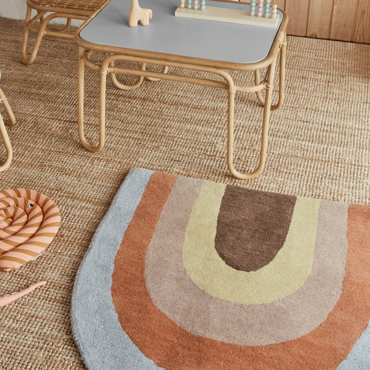 Tapis pour enfants Rainbow by OYOY