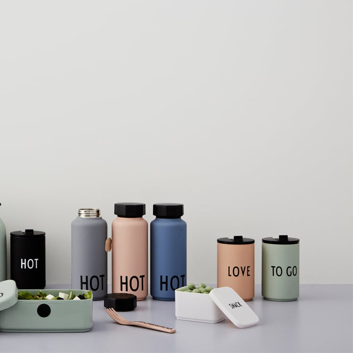 Thermo Cup et la bouteille thermos AJ Hot & Cold de Design Letters