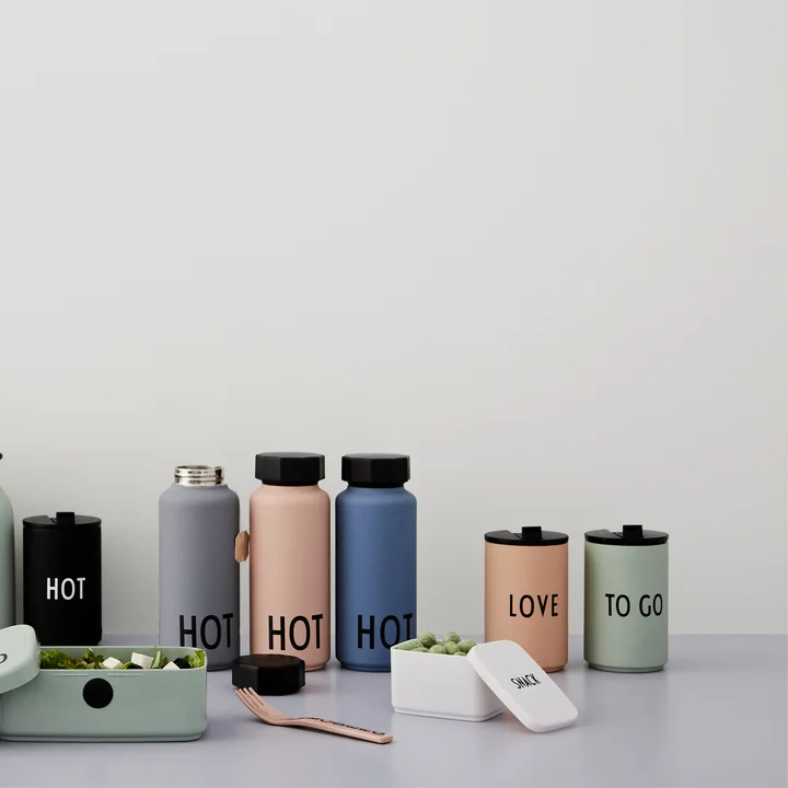 Thermo Cup et la bouteille thermos AJ Hot & Cold de Design Letters