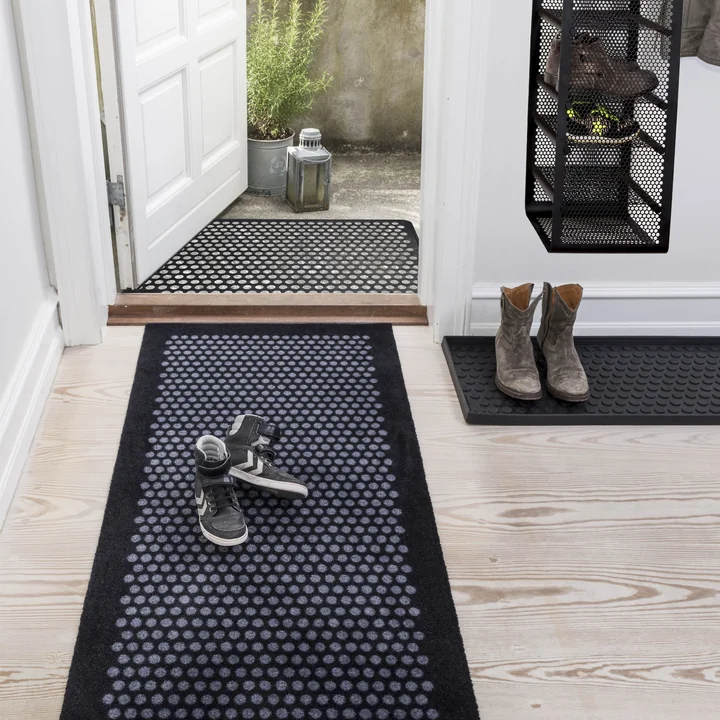 Étagère à chaussures murale 77 x 35 cm de tica copenhagen en noir