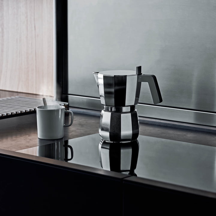 Cafetière espresso Moka 9 tasses d'Alessi