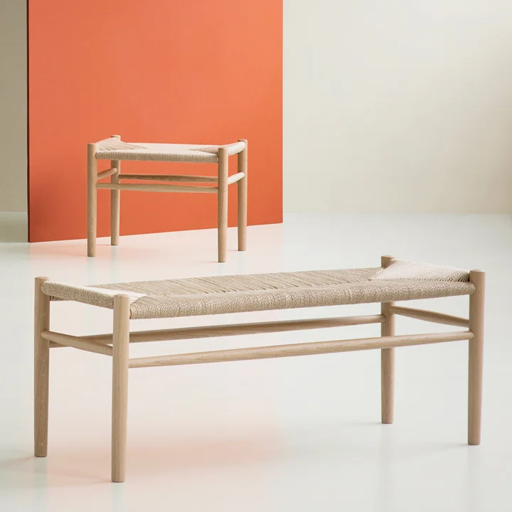 J83 Tabouret - J83B Banc de FDB Møbler