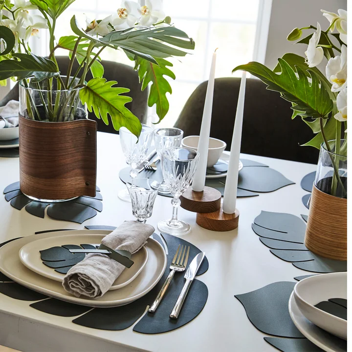 Monstera Set de table & Dessous de verre de Lind DNA