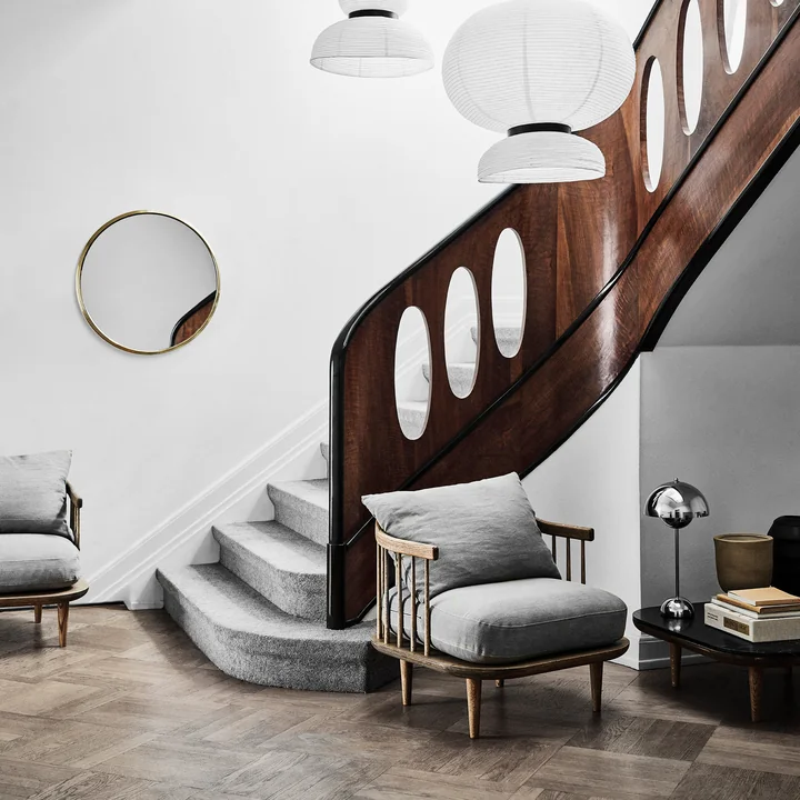 Fauteuil mouche SC10 de & tradition fumé au chêne / Hot Madison (93)