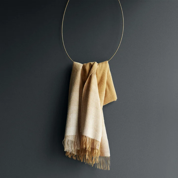 Horizon Couverture, ocre de Elvang