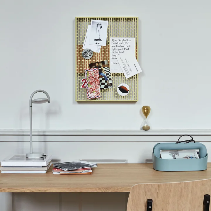 Sablier, Boîte à outils, Panneau Pinorama, Petite tablette à LED Marselis en foin