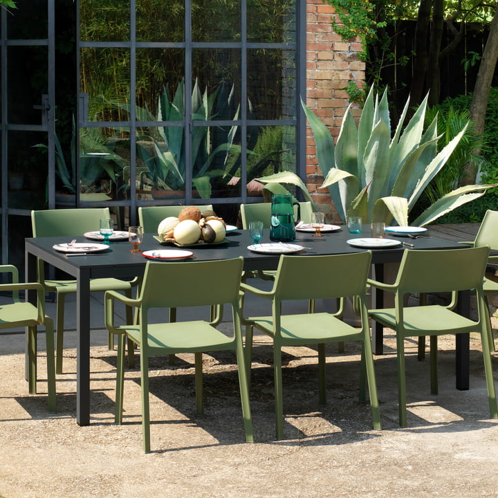 Table Rio de Nardi sur la terrasse