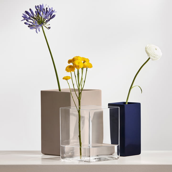 Vase en céramique Ruutu de Iittala