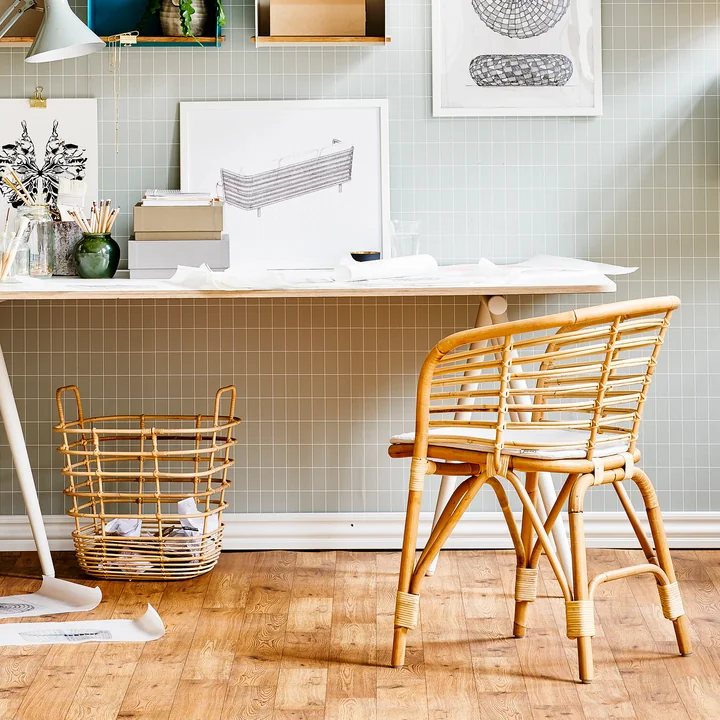 Fauteuil d'intérieur Blend, nature de Cane-line