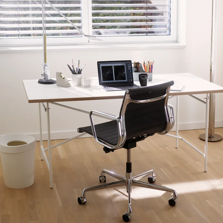 Vitra - Aluminium Group EA 117 Chaise de bureau, noir