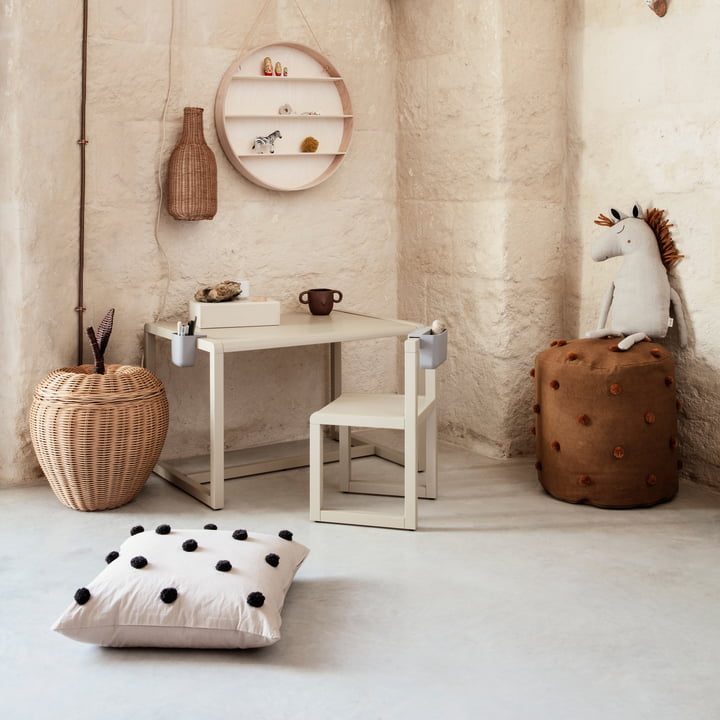 Dot Pillow and Pouf par ferm Living