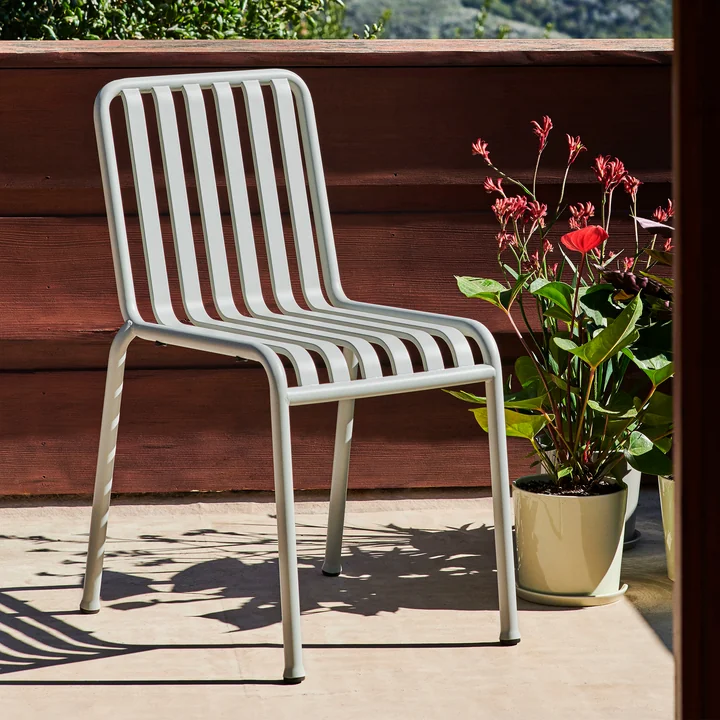 Palissade Chaise de HAY en gris clair