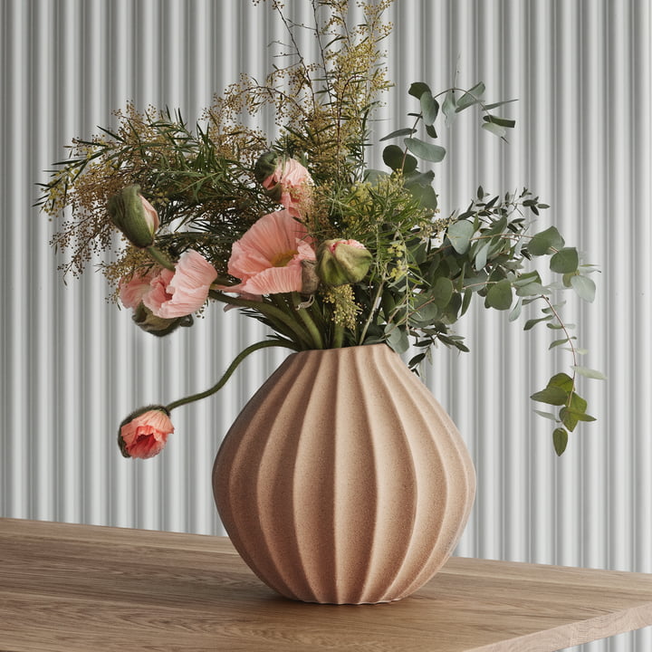 Wide Vase - indian tan de Broste Copenhagen