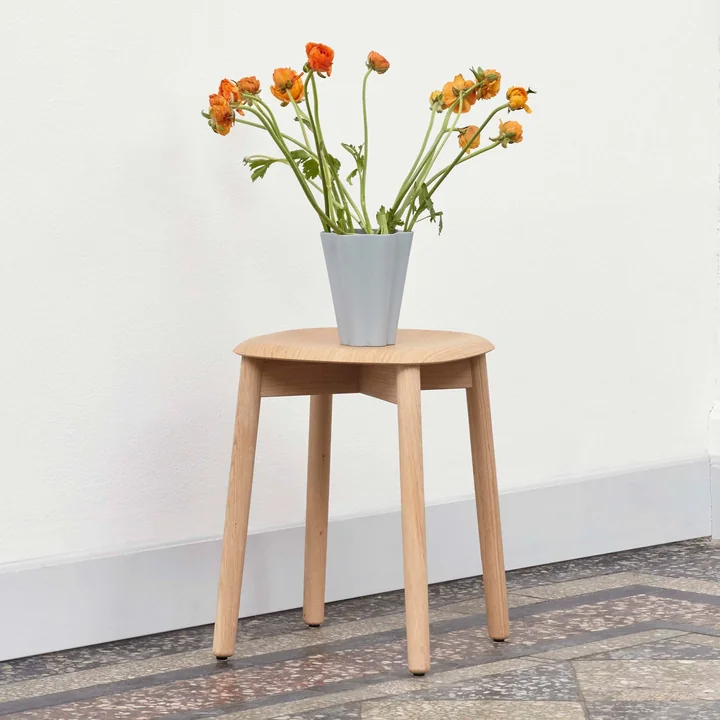 HAY - Soft Edge 72 Tabouret, chêne laqué mat