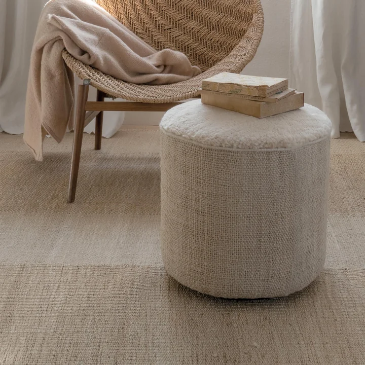 Tres Persian Pouf en végétal de nanimarquina.