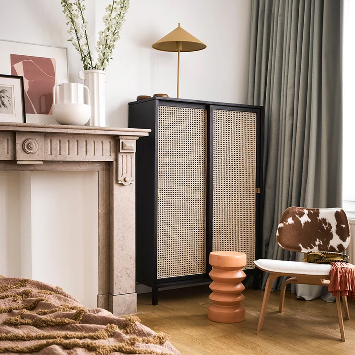 Triangle lampe de table, Tetro Webbing et Terra table d'appoint de HKliving