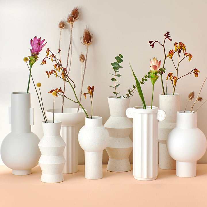 Greek A Vase - Vase blanc mat par HKliving