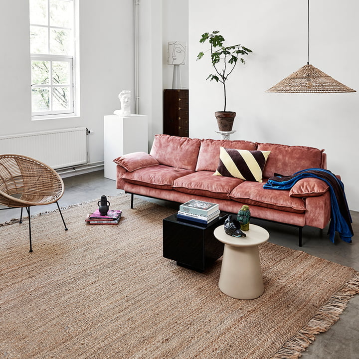 Tapis en jute naturel de HKliving