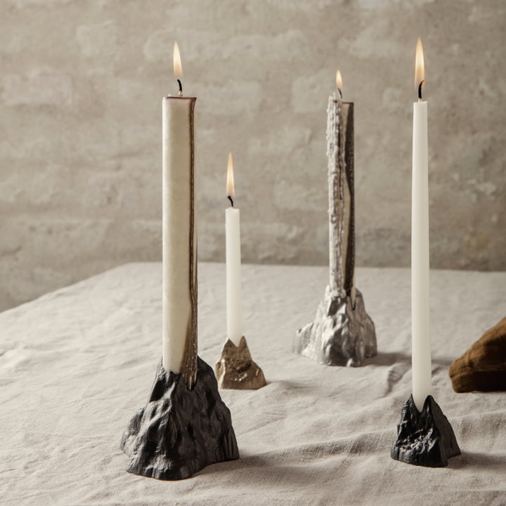 Bougeoir en Stone de Ferm Living