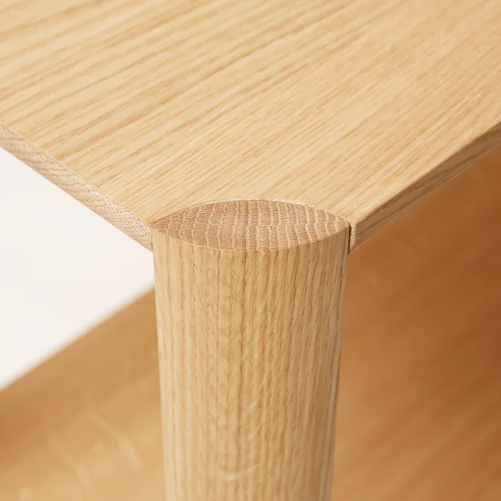 Leaf Étagère, 1 x 2, chêne de Form & Refine