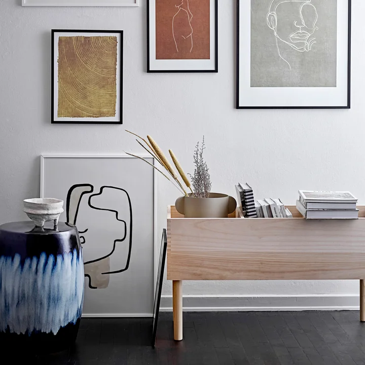 Stand de livres Douve de Bloomingville .