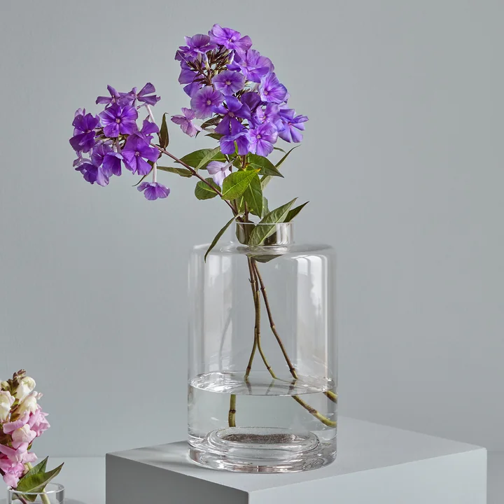 Stackable Vase de Collection avec des fleurs