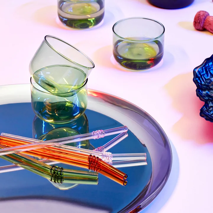 Les pailles Sip et les verres Tint de HAY