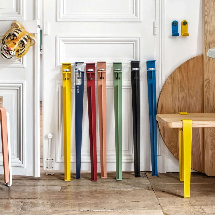 Les pieds de table et de bureau de TipToe dans leur diversité