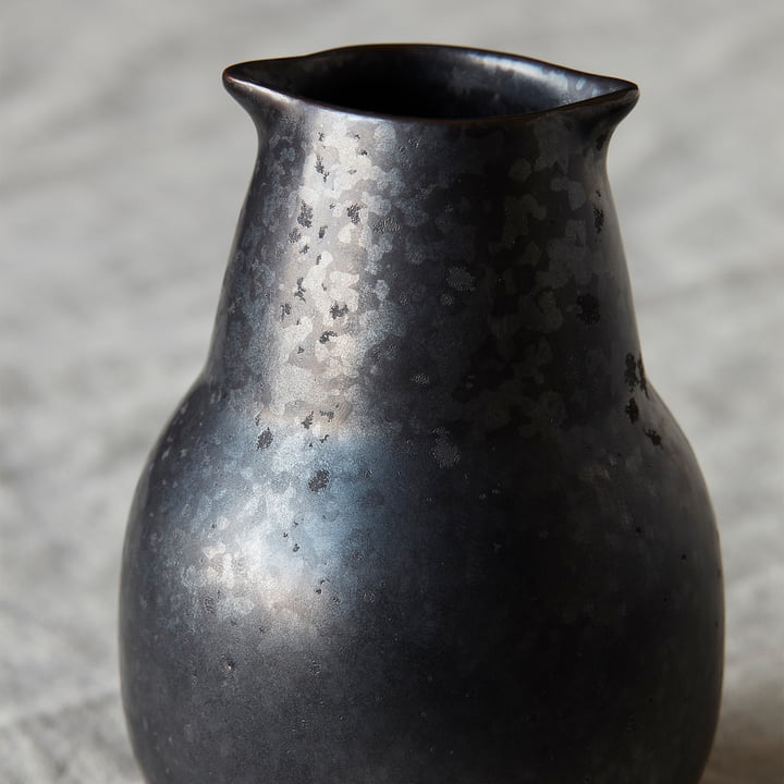 Pot Pion, H 12 cm, noir / marron en détail