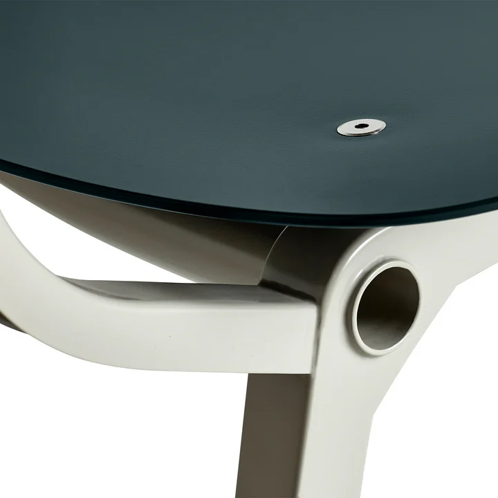 The Revolt Chair, beige / gris granit par HAY