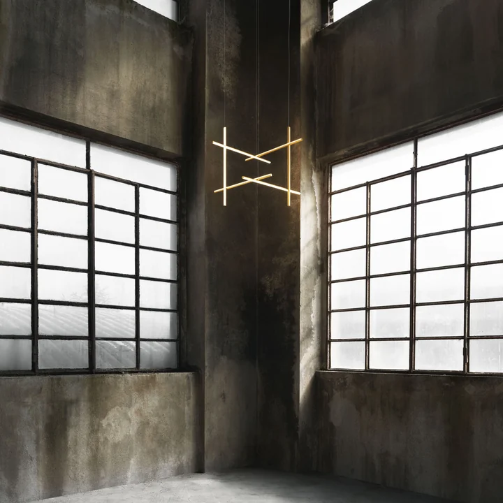 La suspension LED Coordinates dans la pièce