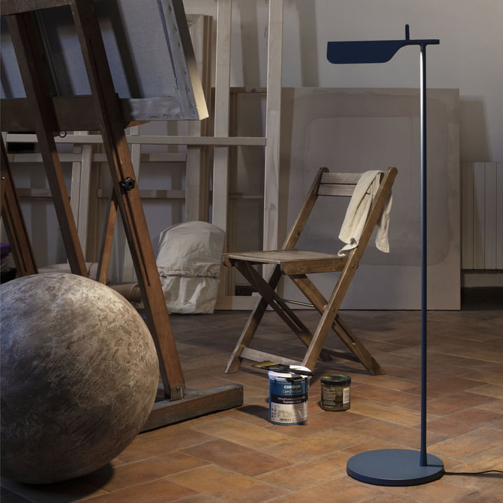 Le lampadaire LED Tab F dans le studio