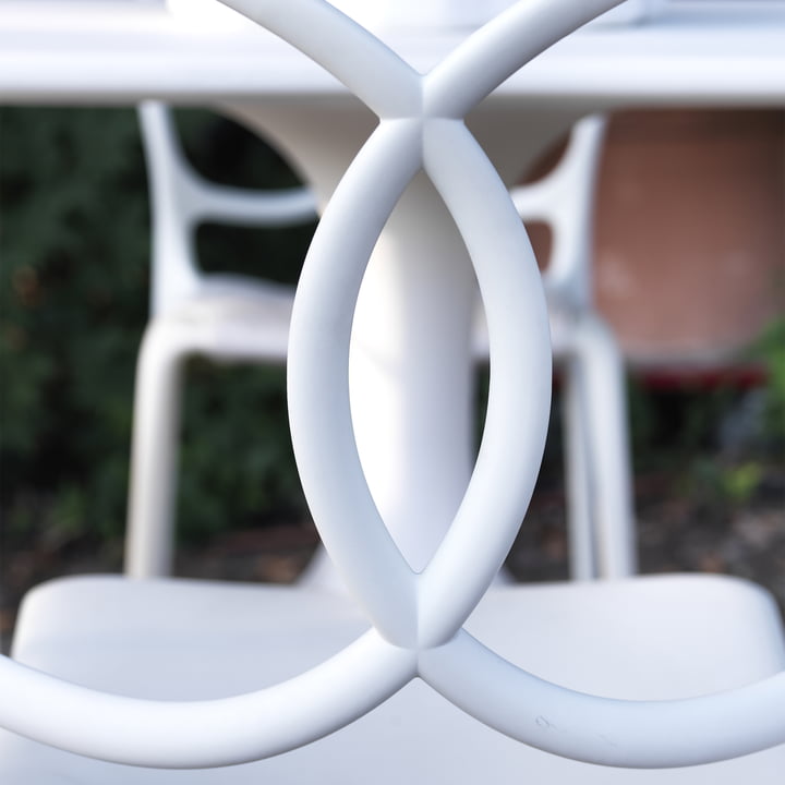 La chaise Sissi de Driade en détail