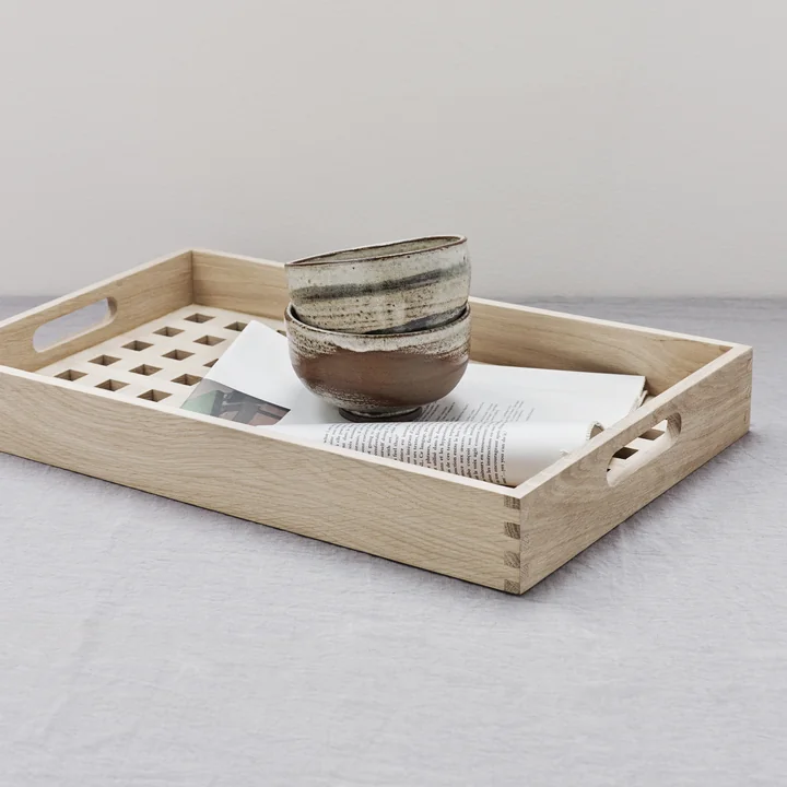 Le Fionia Plateau de Skagerak avec magazines et tasses